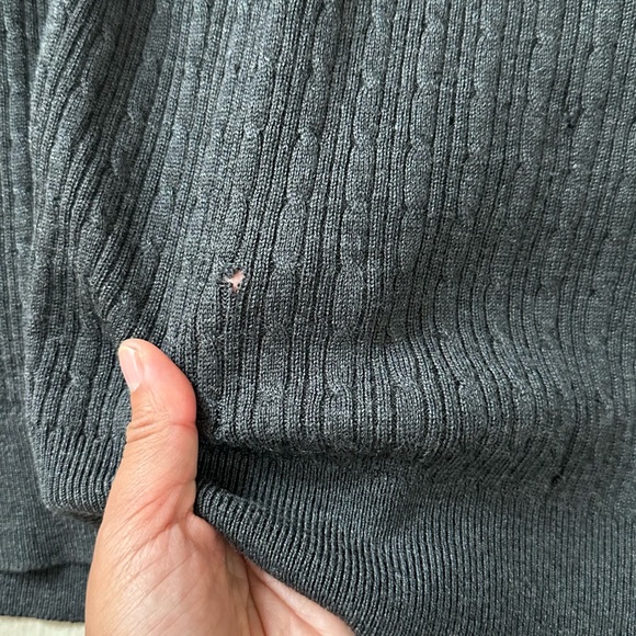 VINTAGE NORDSTROM Classic Merino Wool Sweater Vest Knit Vest Men's Size XL - Picture 5 of 7